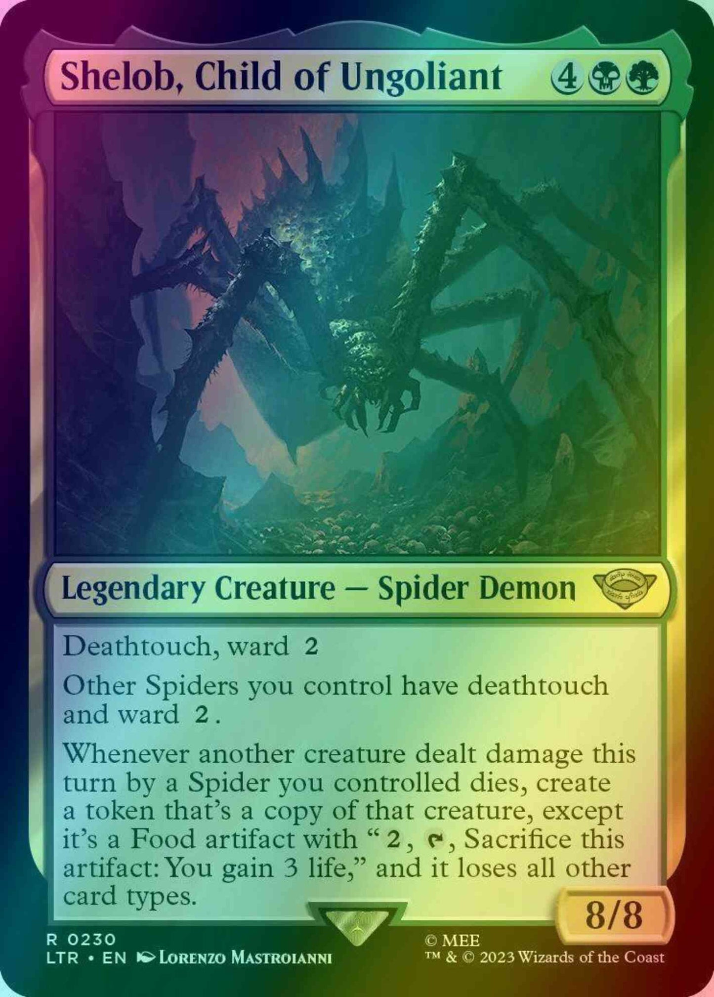 Shelob, Child of Ungoliant [230] [The Lord of the Rings: Tales of Middle-earth] [Foil]