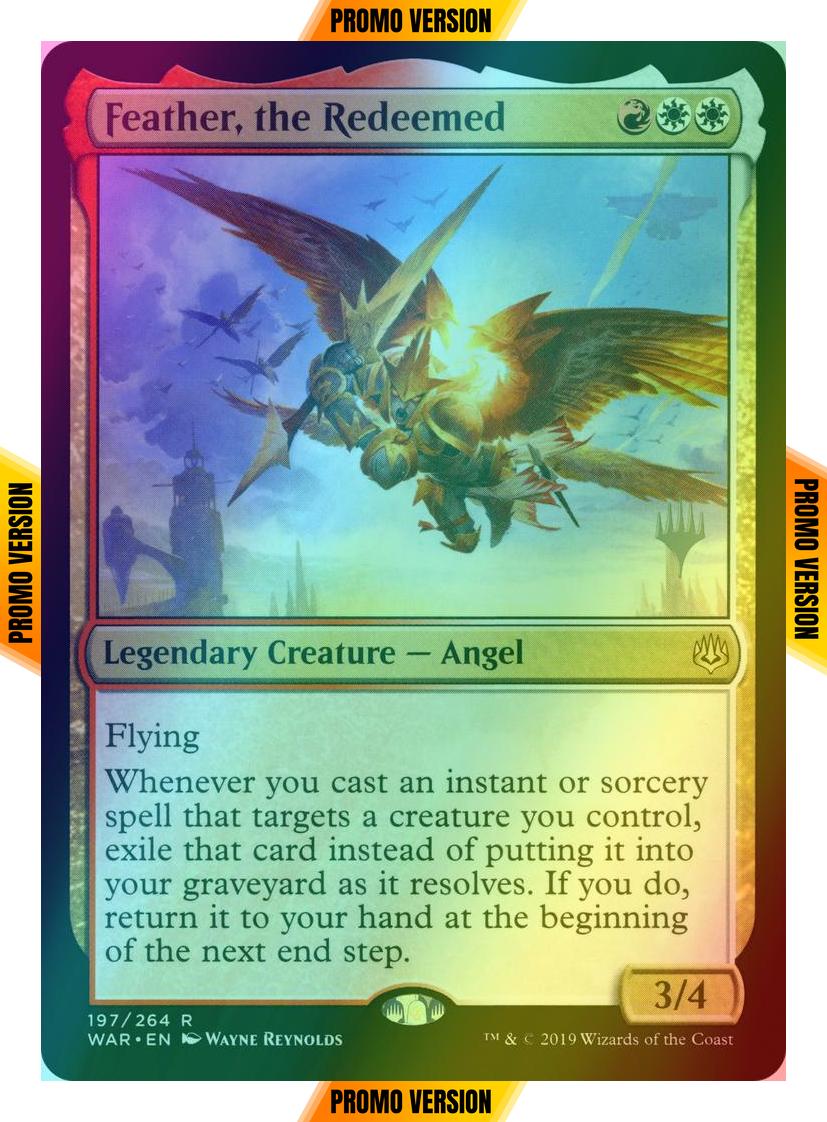 Feather, the Redeemed [Promo Pack] [197p] [War of the Spark Promos] [Foil]