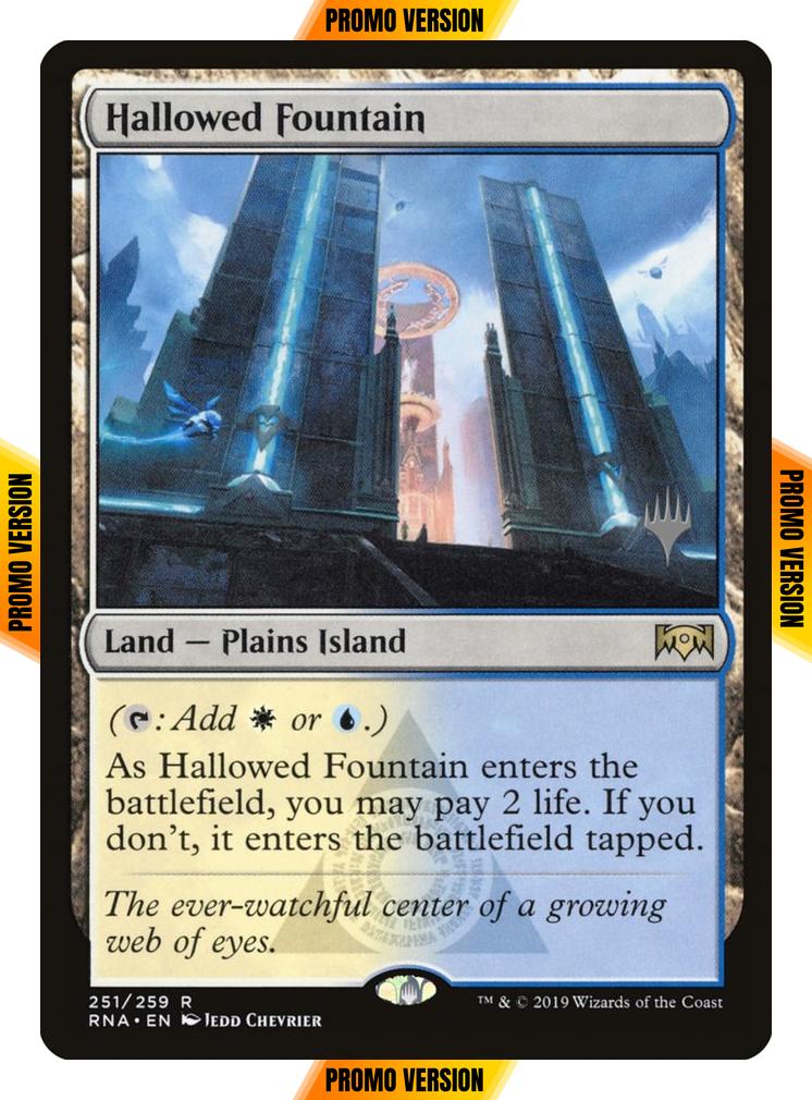 Hallowed Fountain [251p] [Promo Pack] [Ravnica Allegiance Promos] [Foil]