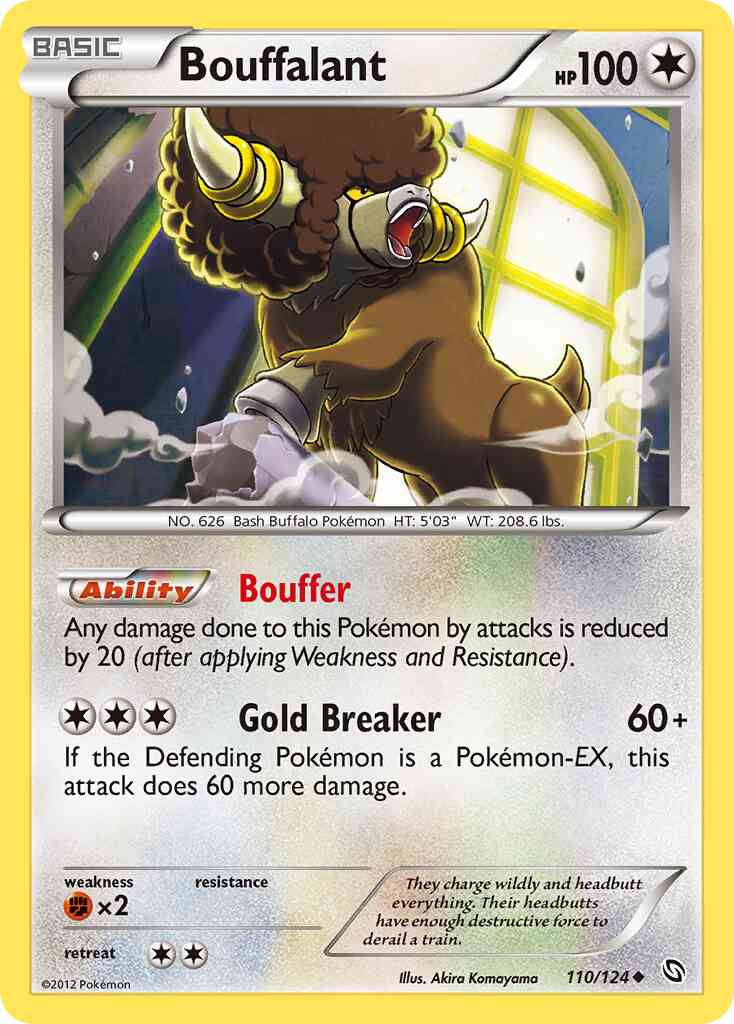 Bouffalant - 110/124 - Uncommon [bw6-110] [Non-Holo]