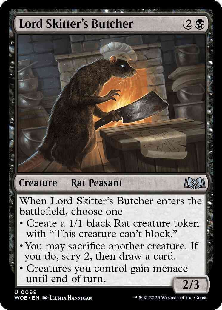 Lord Skitter's Butcher [99] [Wilds of Eldraine] [Non-Foil]
