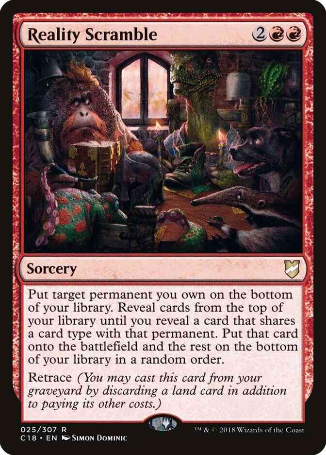 Reality Scramble [25] [Commander 2018] [Non-Foil]