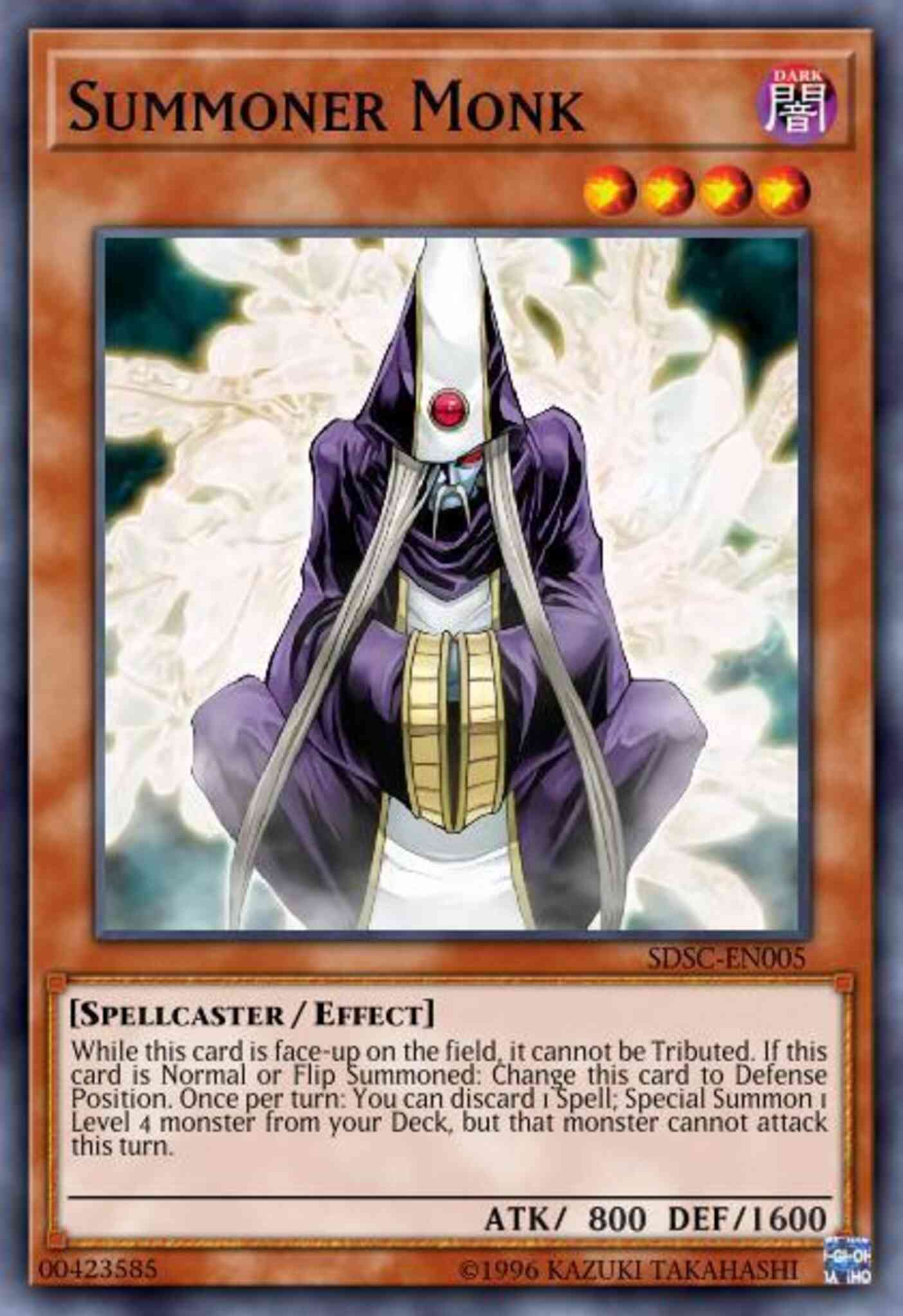 Summoner Monk - SDDC-EN017 - Common - Unlimited