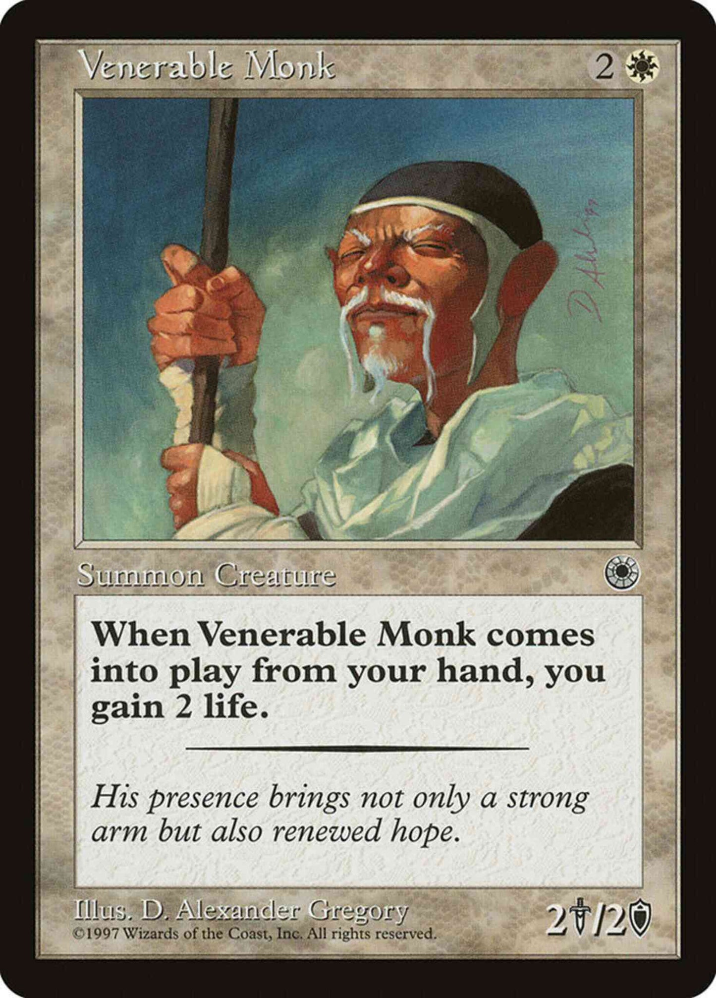 Venerable Monk [35] [Portal 1] [Non-Foil]