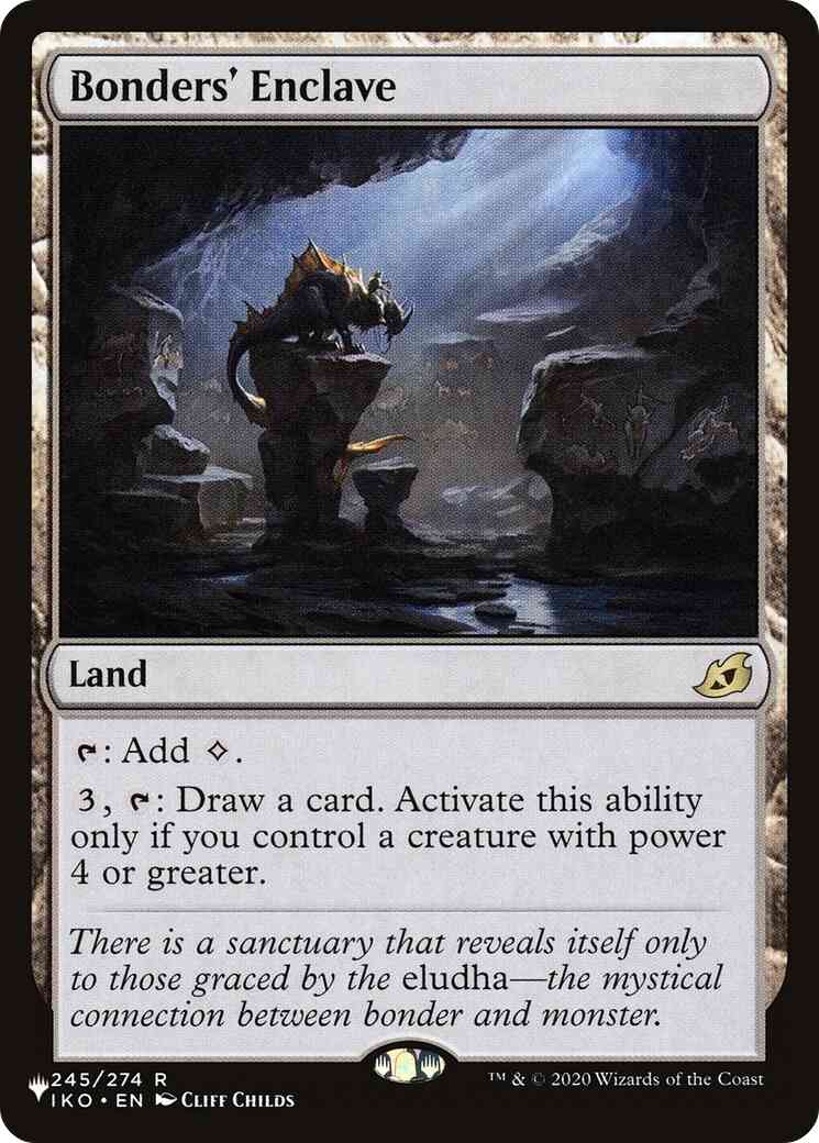 Bonders' Enclave [IKO-245] [The List] [Non-Foil]