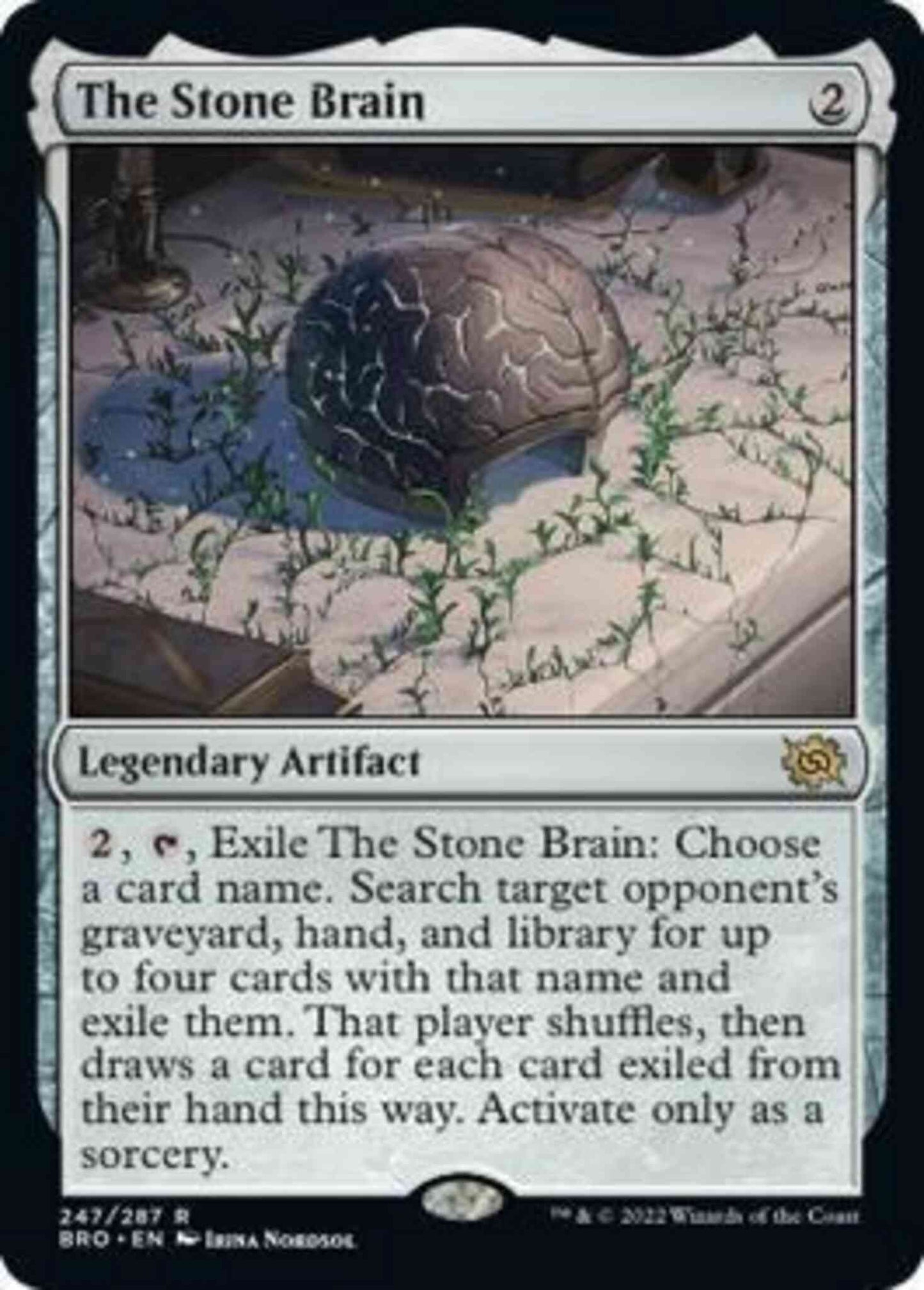 The Stone Brain [247] [The Brothers' War] [Non-Foil]