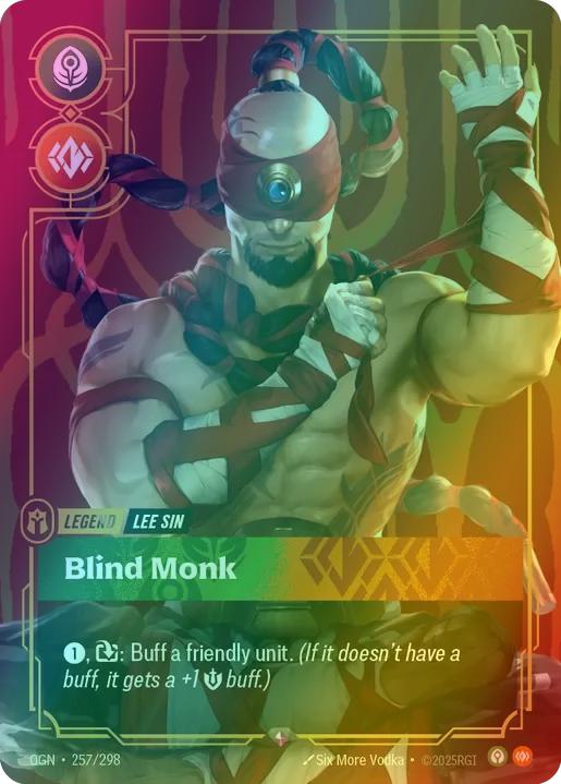 Blind Monk (Lee Sin) - 257/298 [Origins] [Foil]