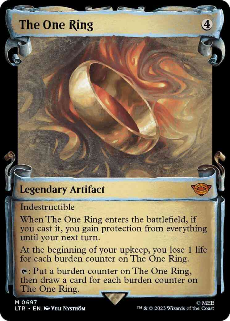 The One Ring [697] [Scrolls Showcase] [The Lord of the Rings: Tales of Middle-earth] [Non-Foil]