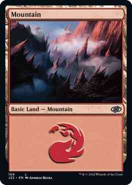 Mountain [109] [Jumpstart 2022] [Non-Foil]