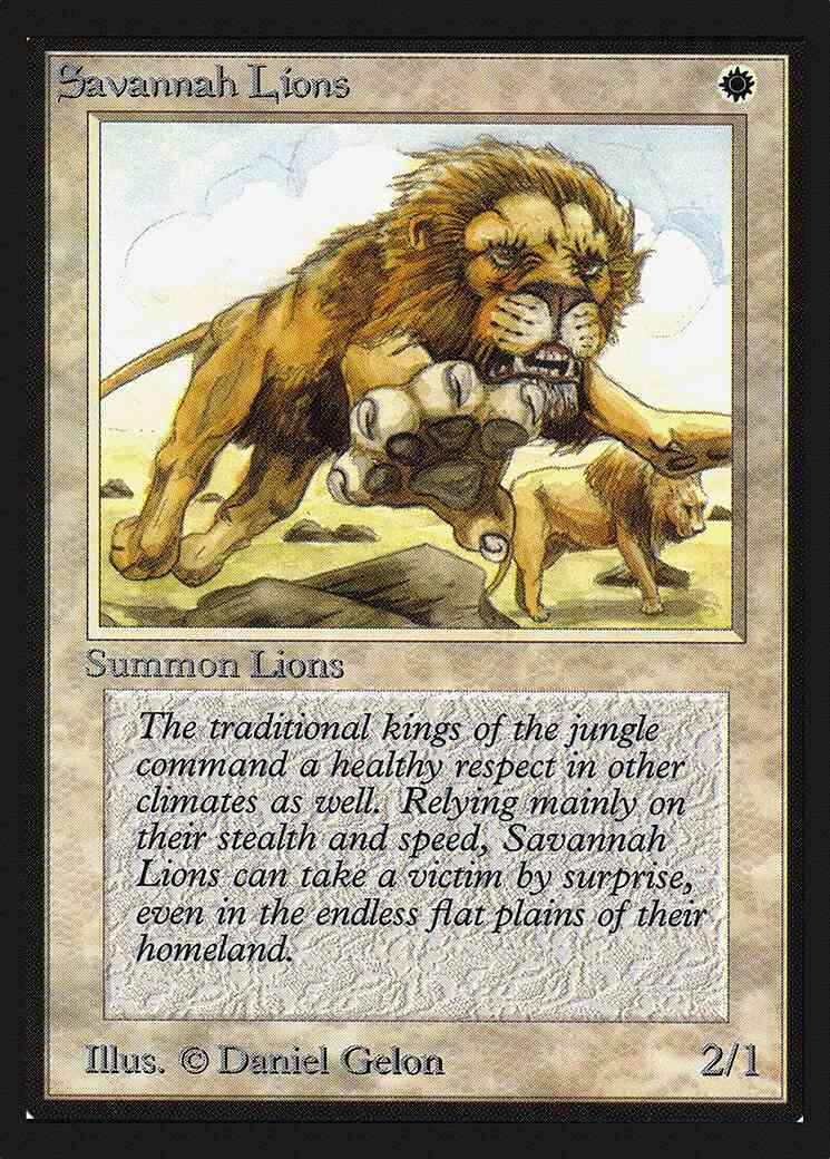 Savannah Lions [39] [Collectors Edition] [Non-Foil]