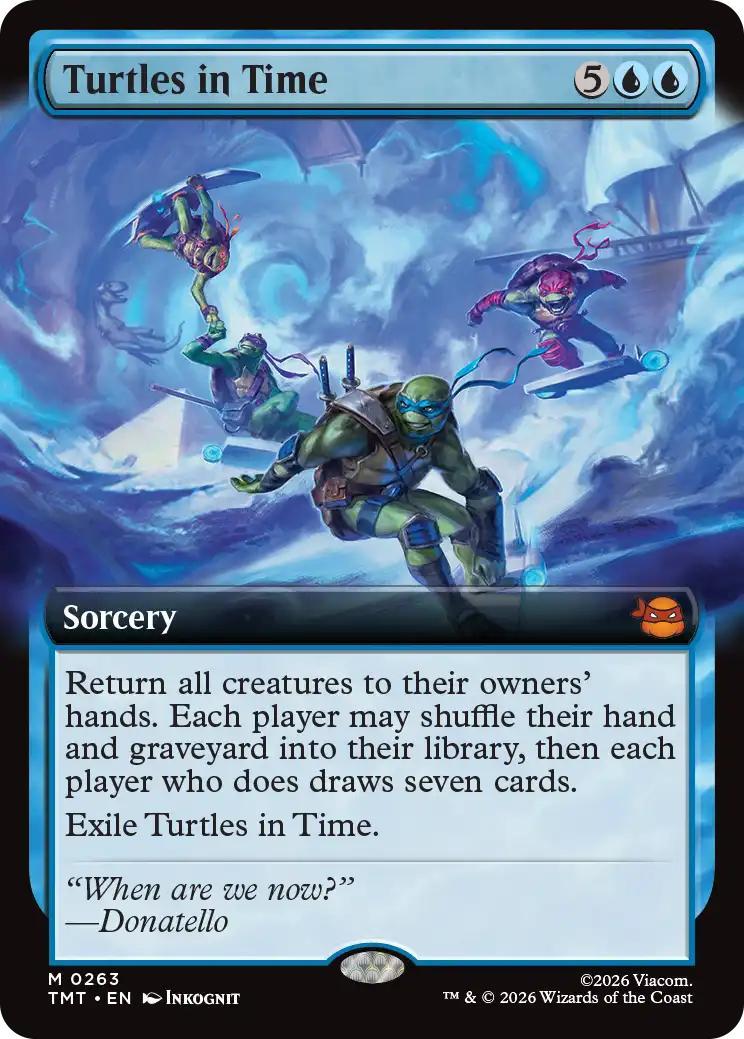 Turtles in Time [263] [Extended Art] [Teenage Mutant Ninja Turtles] [Non-Foil]