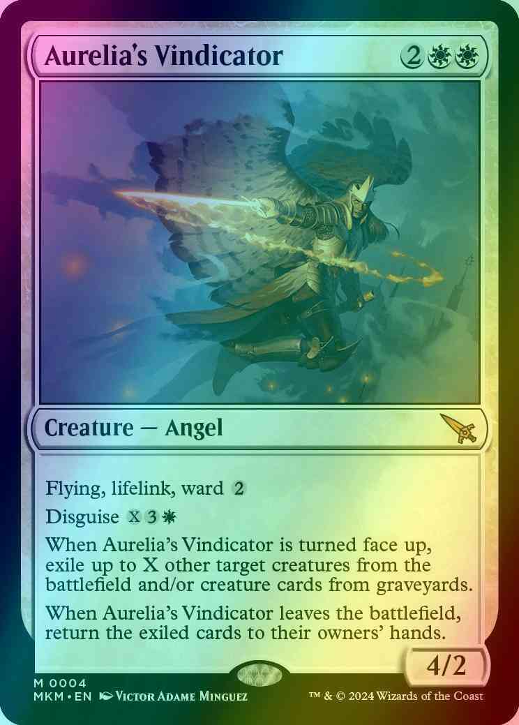 Aurelia's Vindicator [4] [Murders at Karlov Manor] [Foil]