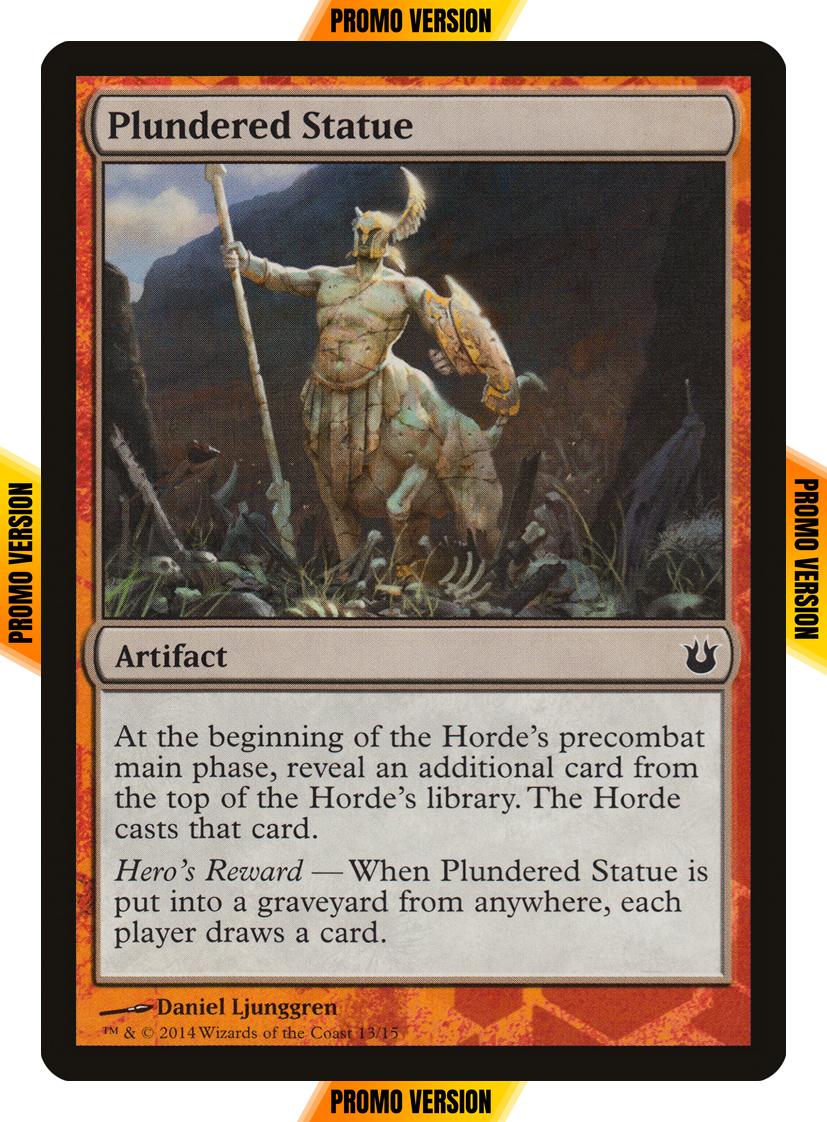 Plundered Statue [13] [Battle the Horde] [Non-Foil]
