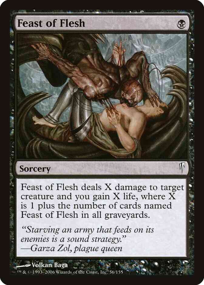 Feast of Flesh [56] [Coldsnap] [Non-Foil]