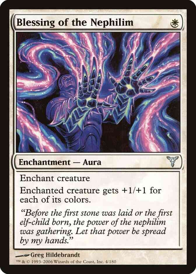 Blessing of the Nephilim [4] [Dissension] [Non-Foil]