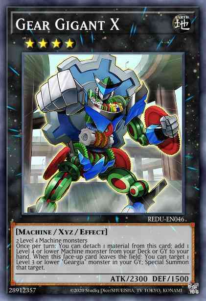 Gear Gigant X - REDU-EN046 - Secret Rare - Unlimited