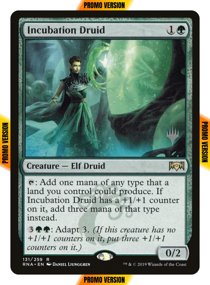 Incubation Druid [131p] [Promo Pack] [Ravnica Allegiance Promos] [Non-Foil]