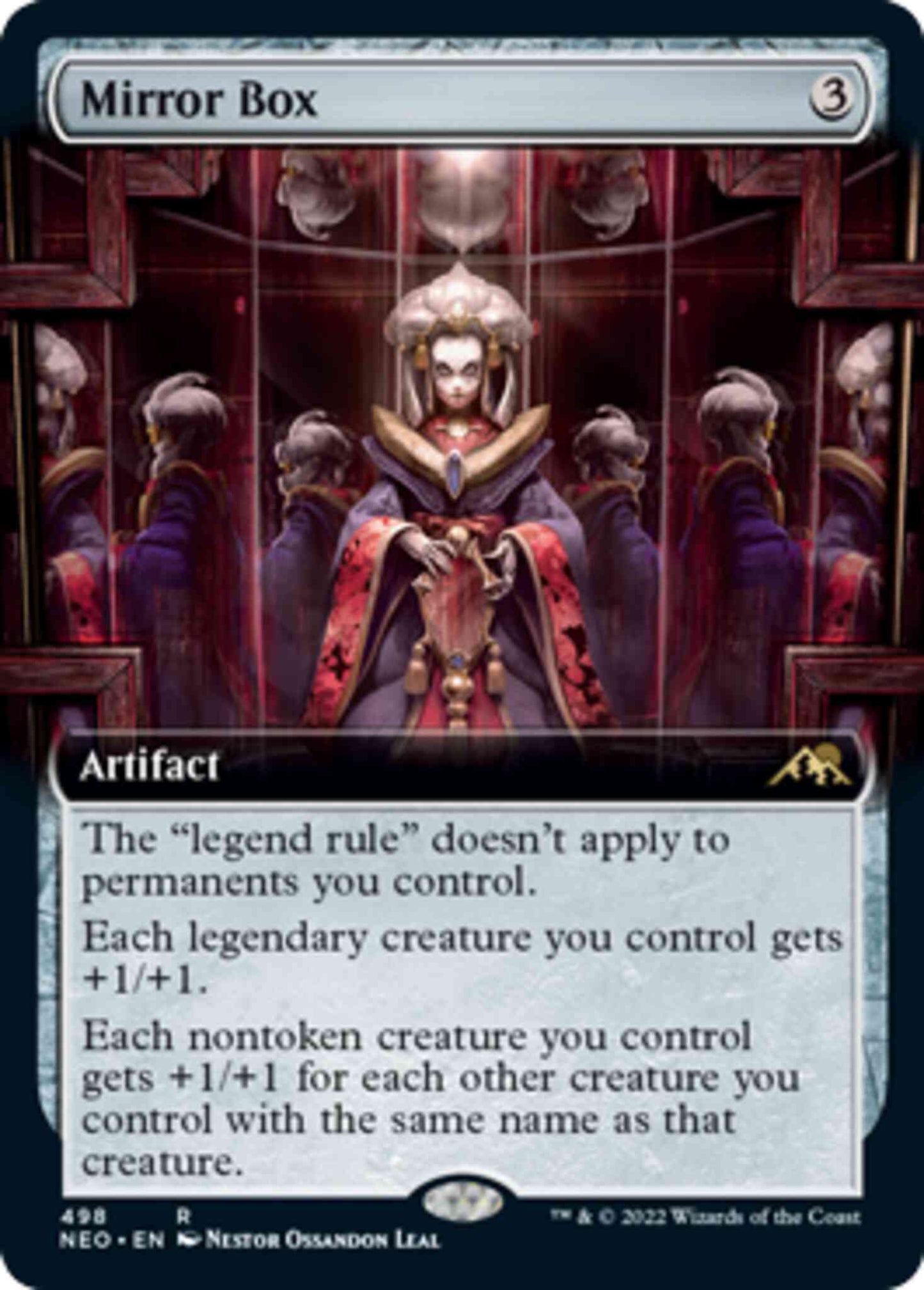 Mirror Box [498] [Extended Art] [Kamigawa: Neon Dynasty] [Non-Foil]