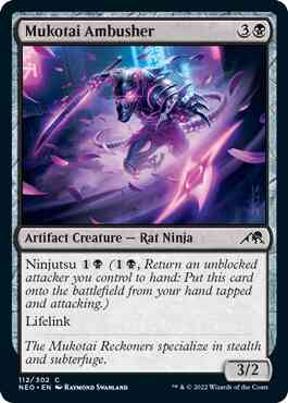Mukotai Ambusher [112] [Kamigawa: Neon Dynasty] [Non-Foil]