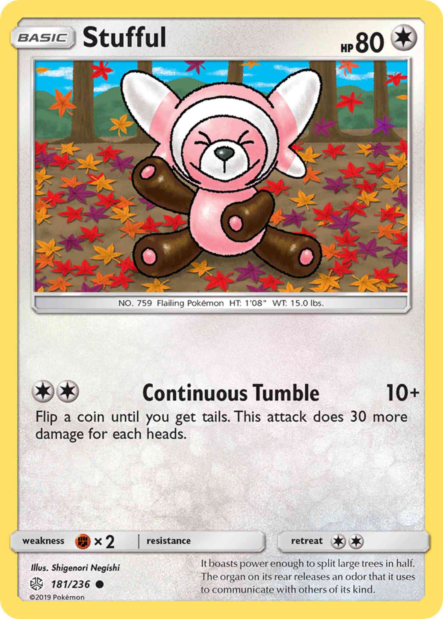 Stufful - 181/236 - Common [sm12-181] [Reverse Holo]