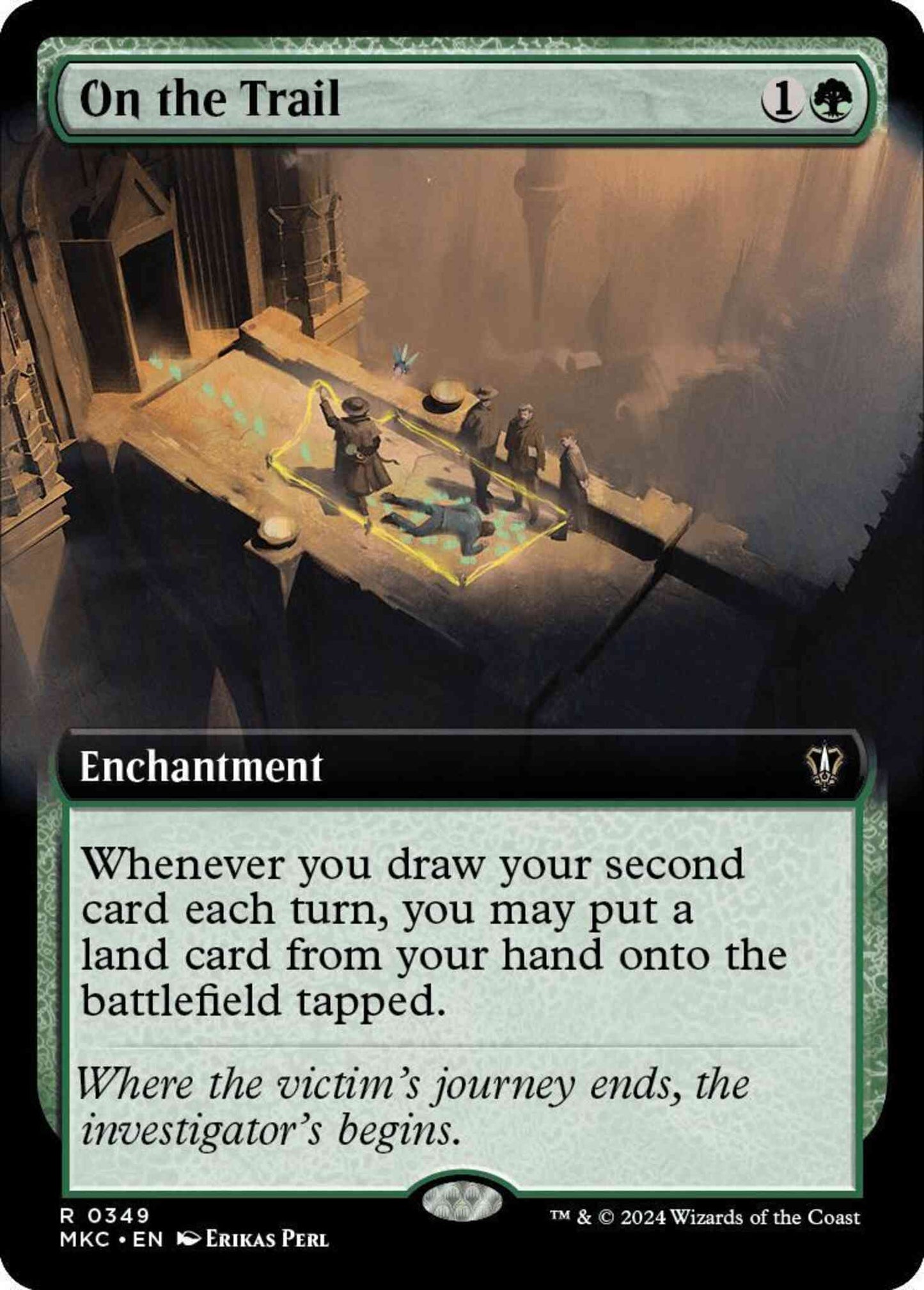 On the Trail [349] [Extended Art] [Murders at Karlov Manor: Commander] [Non-Foil]