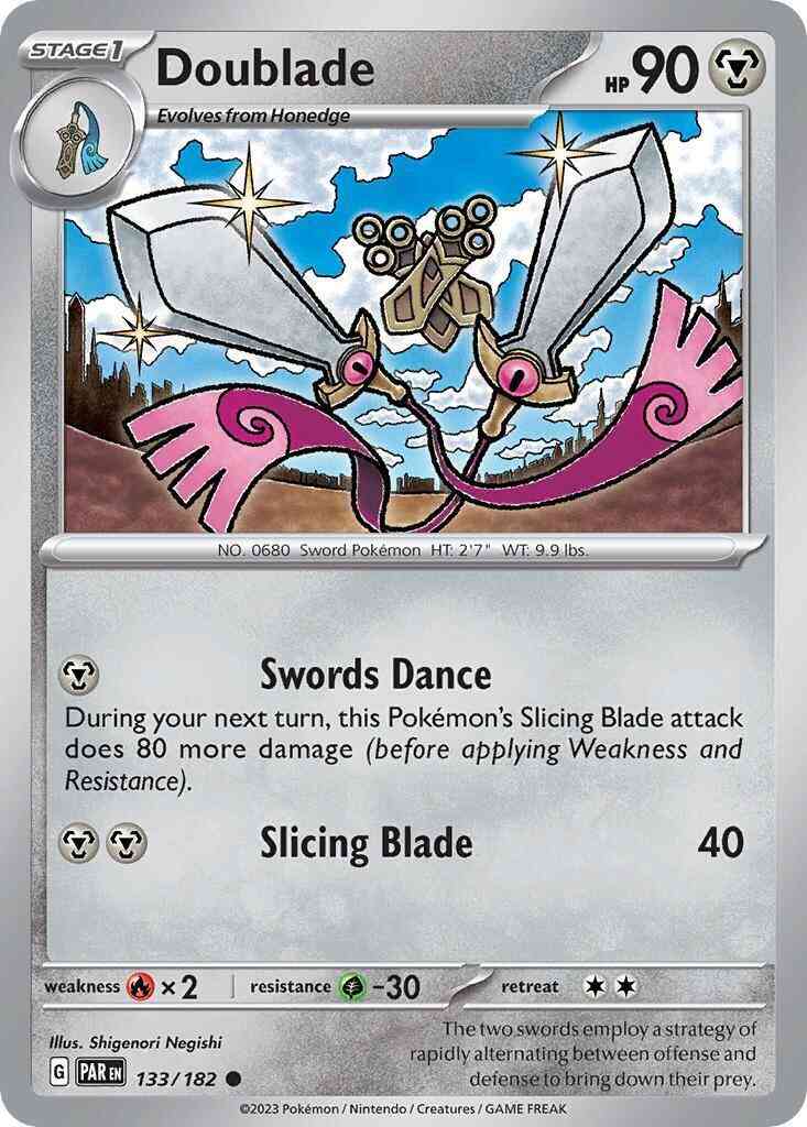 Doublade - 133/182 - Common [sv04-133] [Non-Holo]