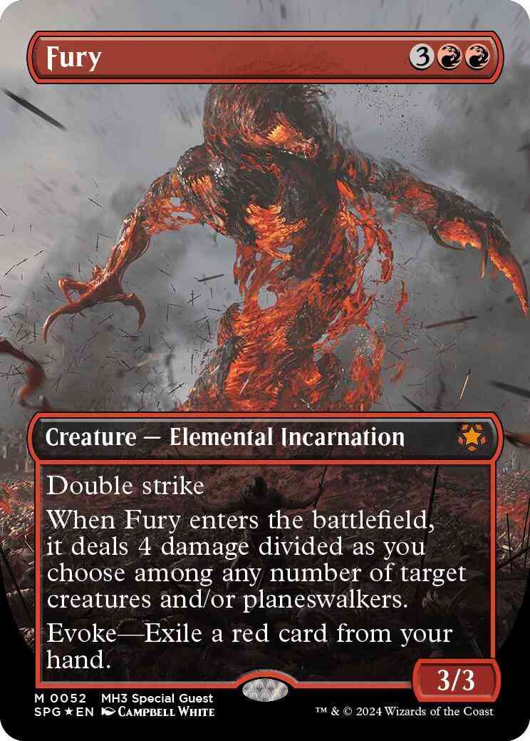 Fury [52] [Borderless] [Special Guests] [Textured Foil]