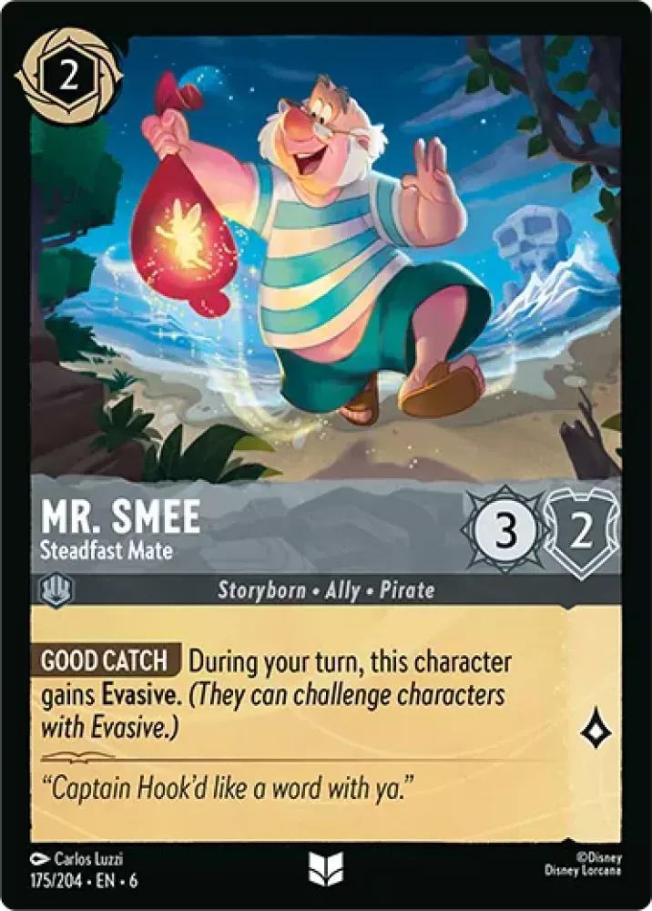 Mr. Smee - Steadfast Mate - 175/204 [Azurite Sea] [Non-Foil]