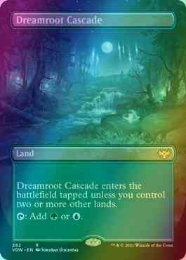 Dreamroot Cascade [282] [Borderless] [Innistrad: Crimson Vow] [Foil]