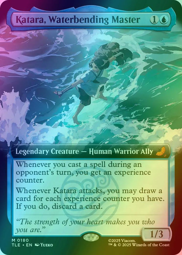 Katara, Waterbending Master [180] [Extended Art] [Avatar: The Last Airbender Eternal] [Foil]