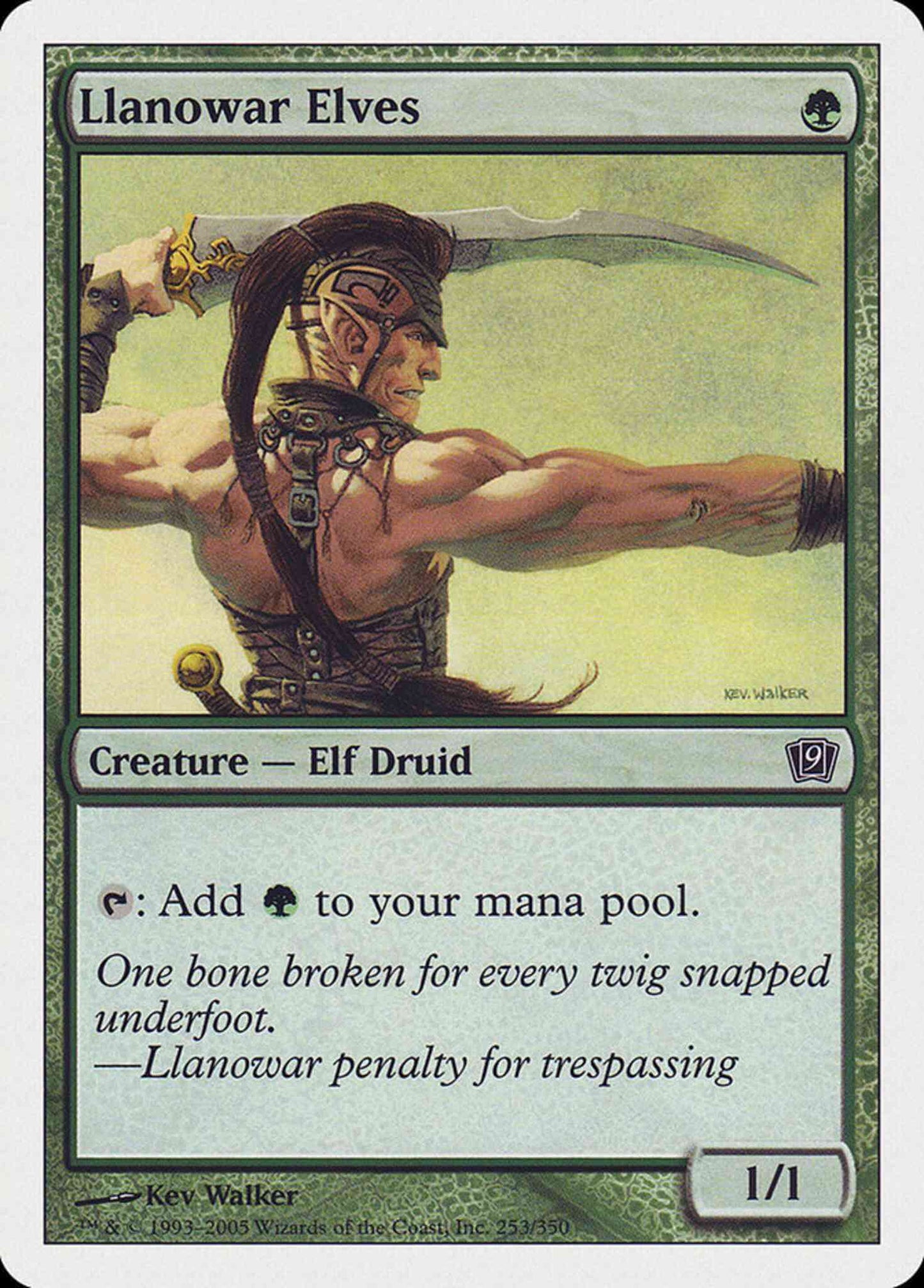 Llanowar Elves [253] [Ninth Edition] [Non-Foil]