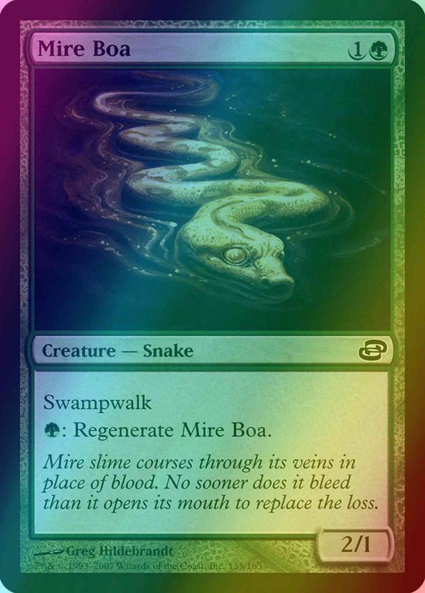 Mire Boa [135] [Planar Chaos] [Foil]