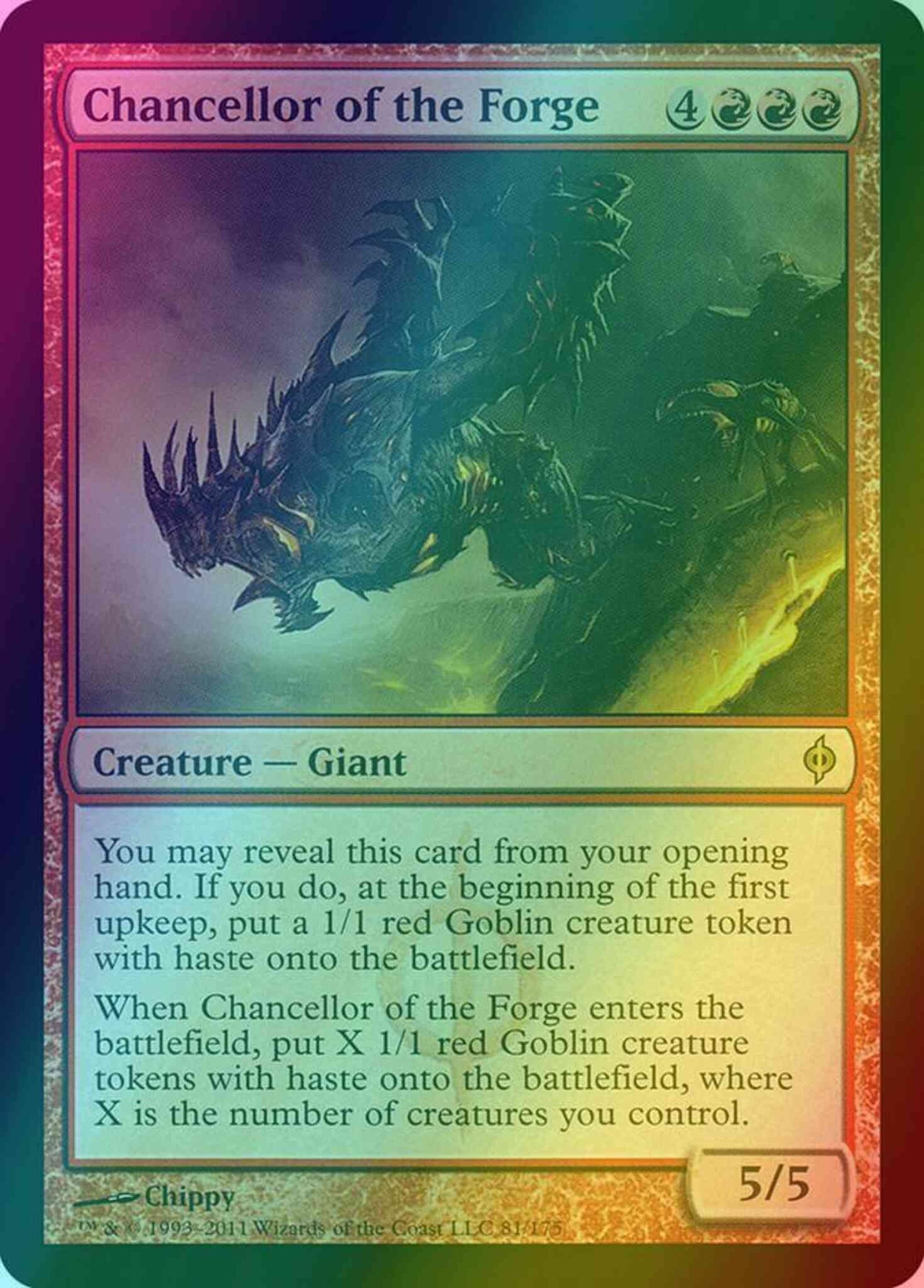 Chancellor of the Forge [81] [New Phyrexia] [Foil]