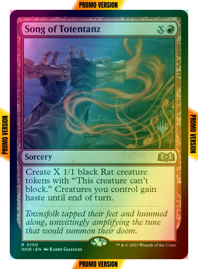 Song of Totentanz [150p] [Promo Pack] [Wilds of Eldraine: Promos] [Foil]