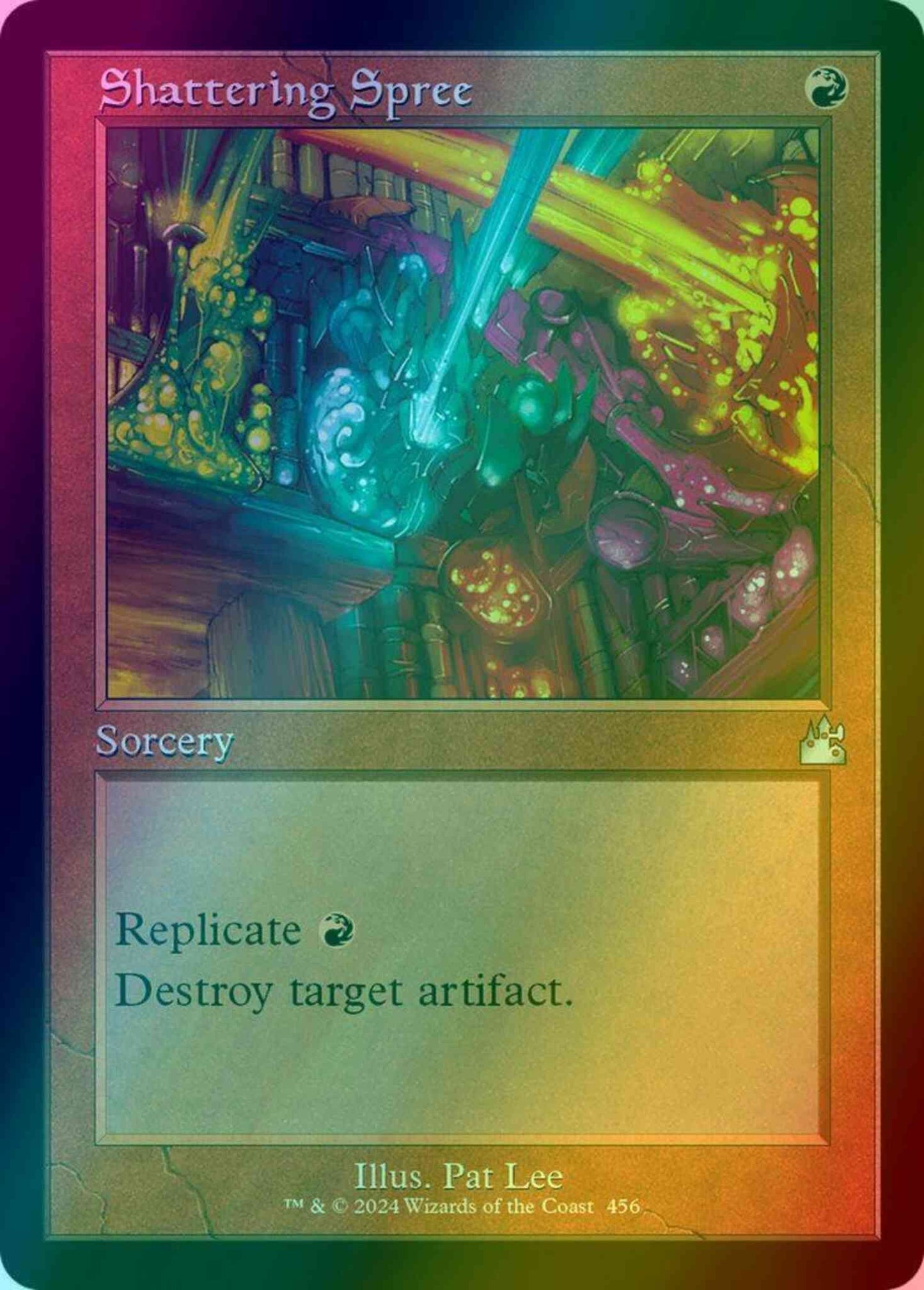 Shattering Spree [456] [Retro Frame] [Ravnica Remastered] [Foil]