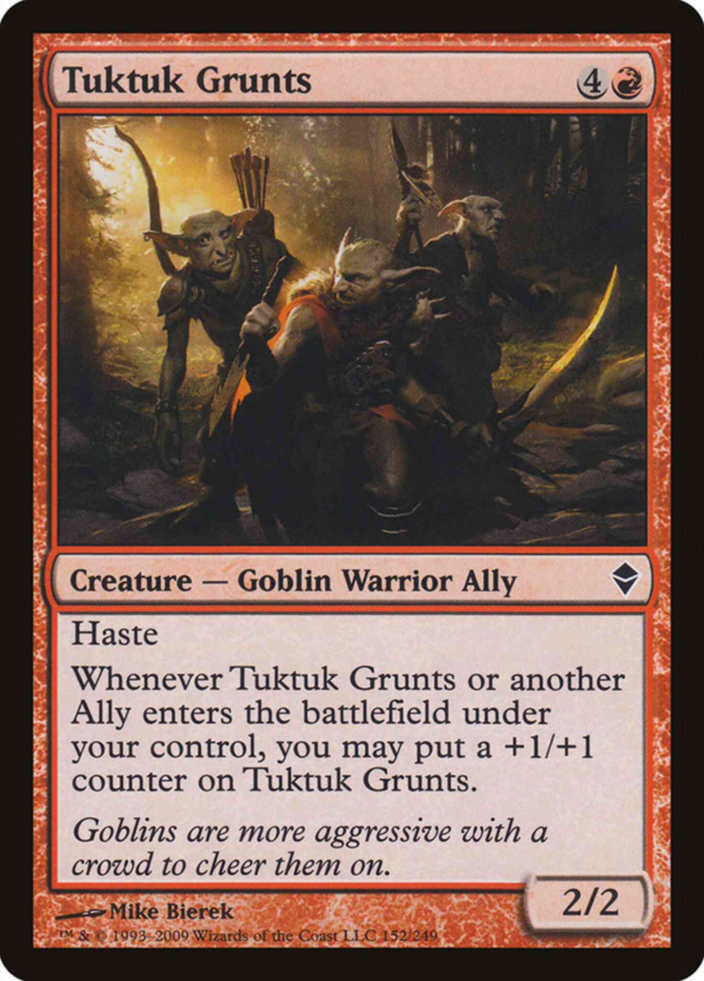 Tuktuk Grunts [152] [Zendikar] [Non-Foil]