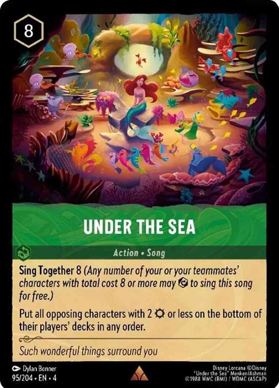 Under the Sea - 95/204 [Ursula's Return] [Non-Foil]