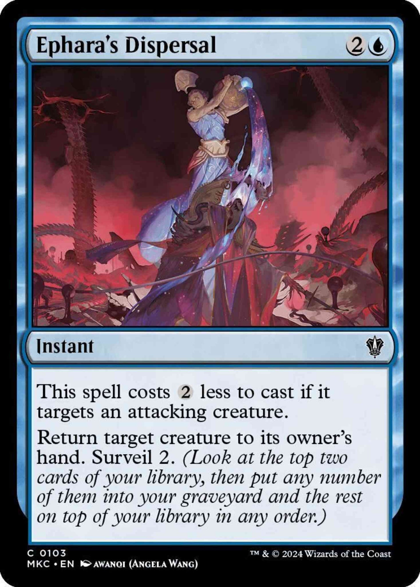 Ephara's Dispersal [103] [Murders at Karlov Manor: Commander] [Non-Foil]