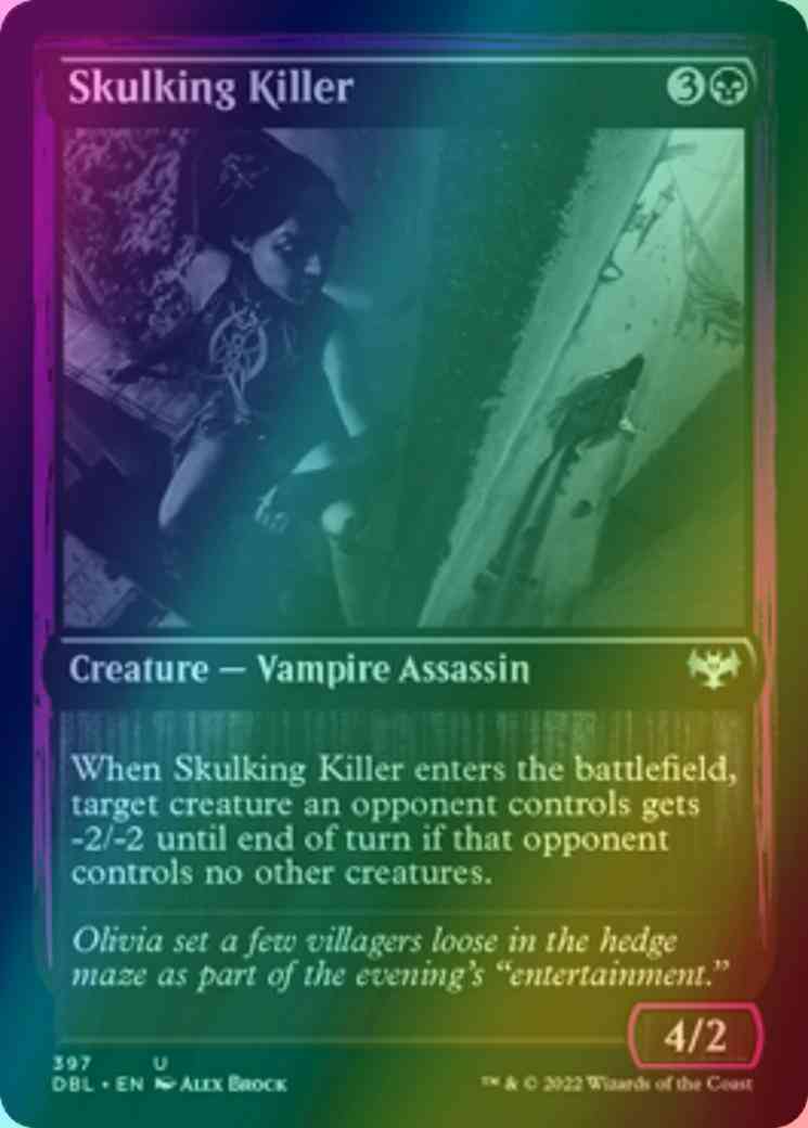 Skulking Killer [397] [Innistrad: Double Feature] [Foil]