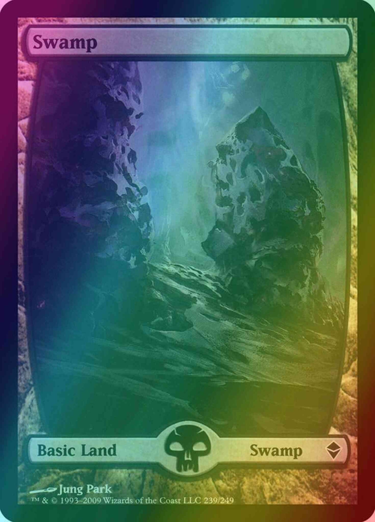 Swamp [239] [Full Art] [Zendikar] [Foil]