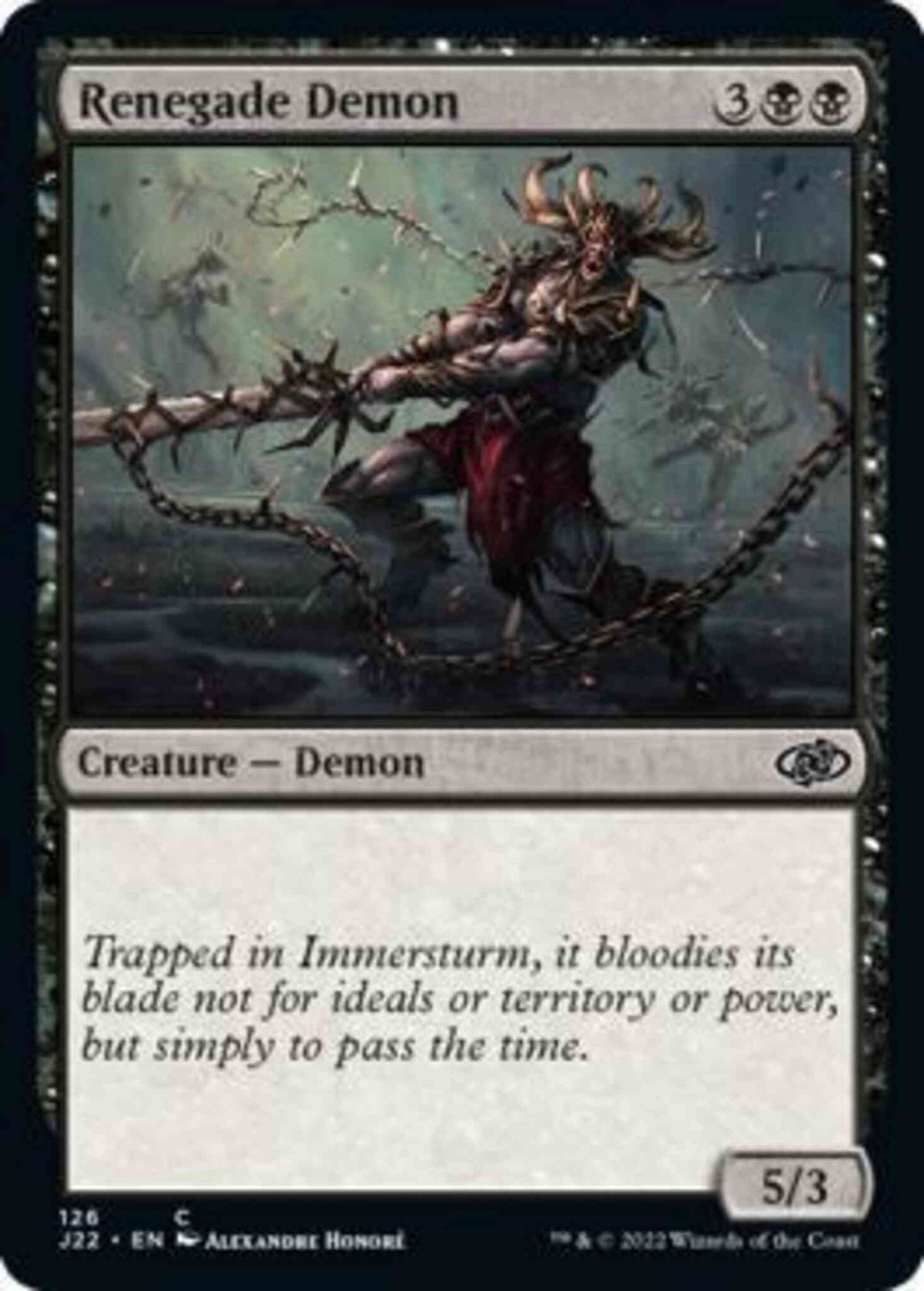 Renegade Demon [126] [Jumpstart 2022] [Non-Foil]