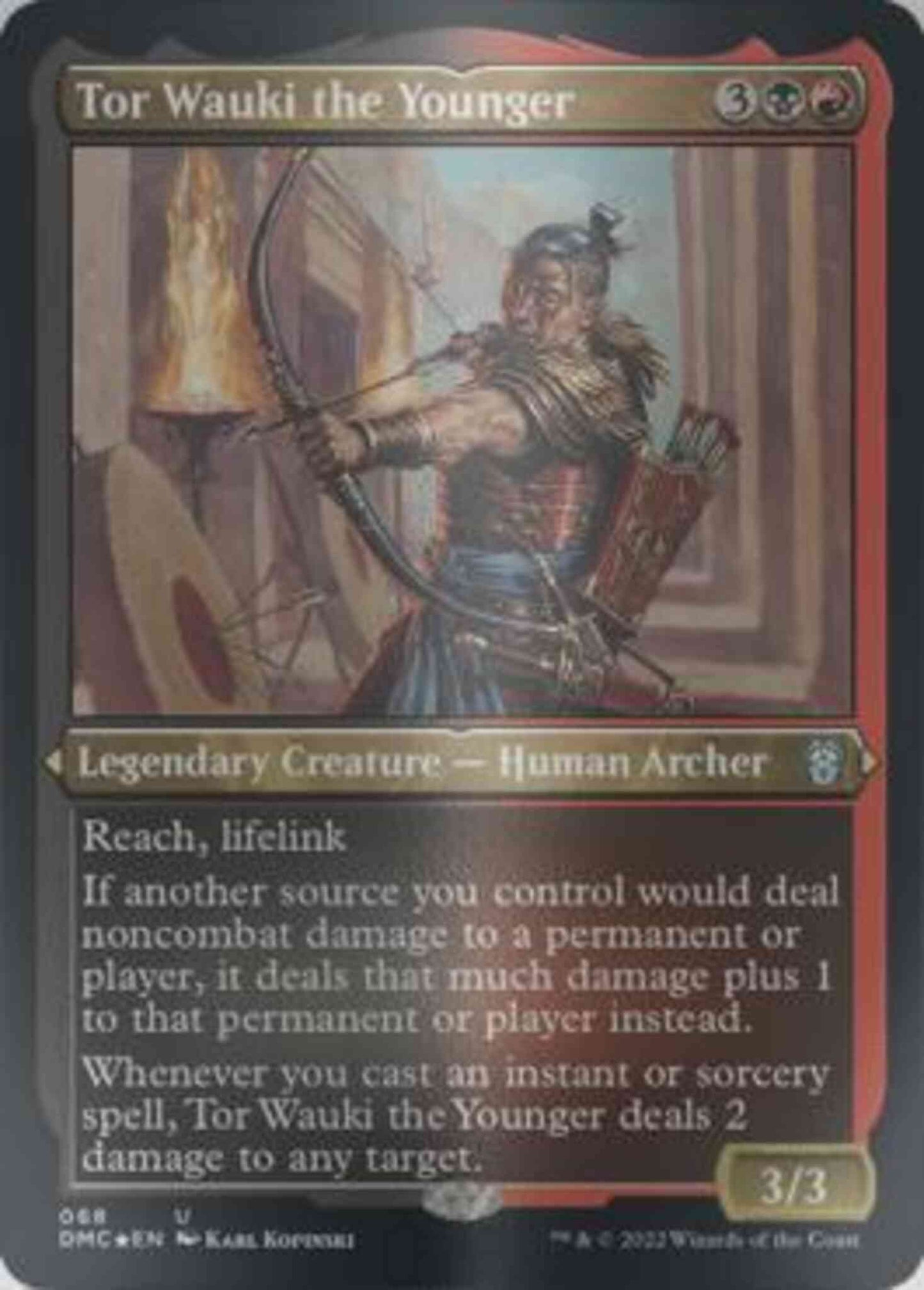 Tor Wauki the Younger [68] [Legends Retold] [Dominaria United: Commander] [Etched Foil]