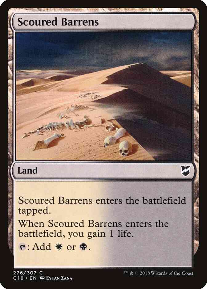 Scoured Barrens [276] [Commander 2018] [Non-Foil]