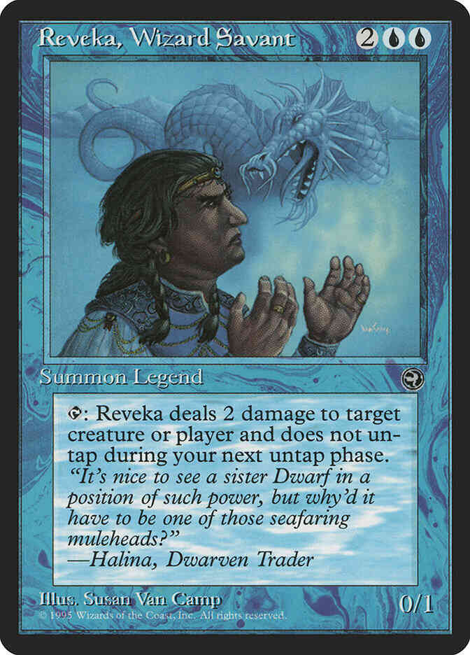 Reveka, Wizard Savant [37] [Homelands] [Non-Foil]