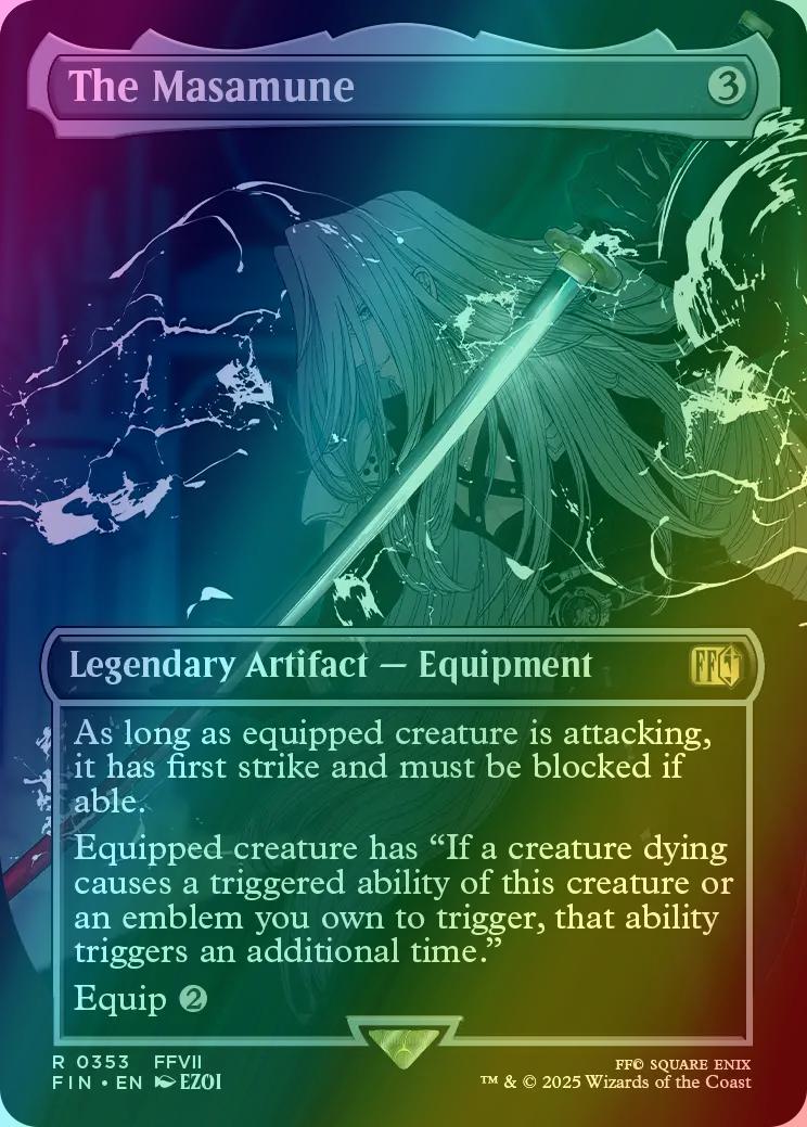 The Masamune [353] [Borderless] [FINAL FANTASY] [Foil]