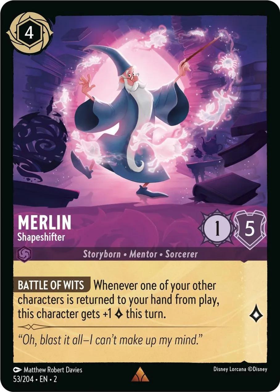 Merlin - Shapeshifter - 53/204 [Rise Of The Floodborn] [Non-Foil]