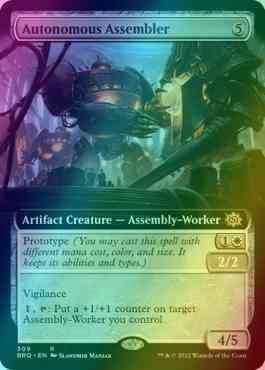 Autonomous Assembler [309] [Extended Art] [The Brothers' War] [Foil]