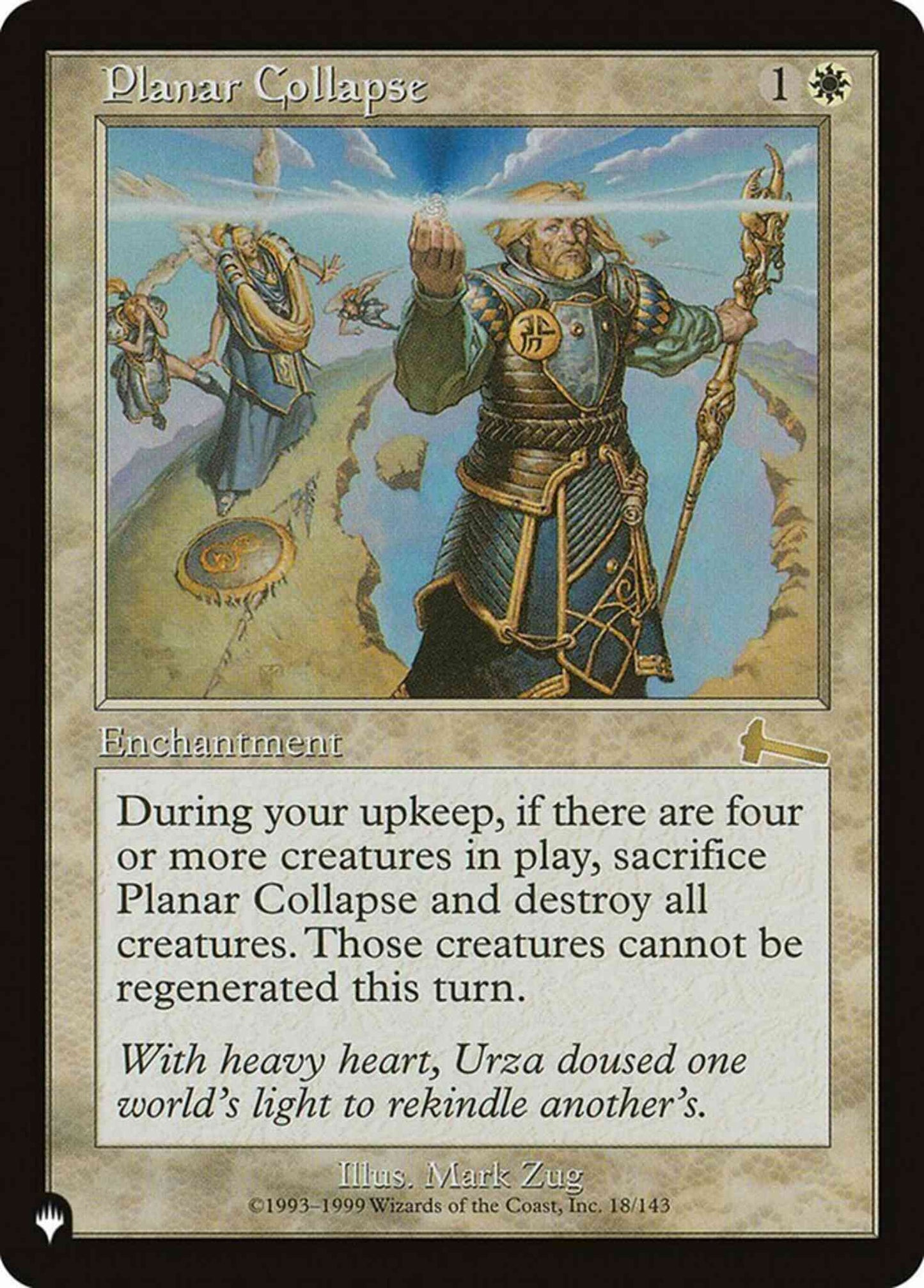 Planar Collapse [ULG-18] [The List] [Non-Foil]
