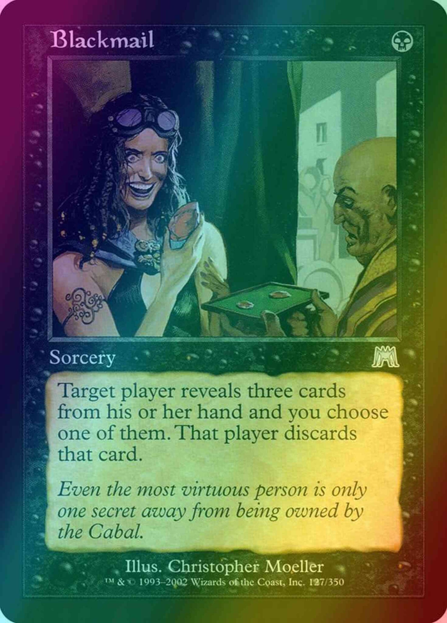 Blackmail [127] [Onslaught] [Foil]