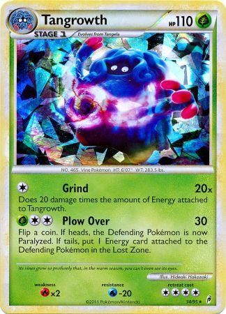 Tangrowth - Shattered Holo  -  34/95 - Rare [col1-34] [Holo]